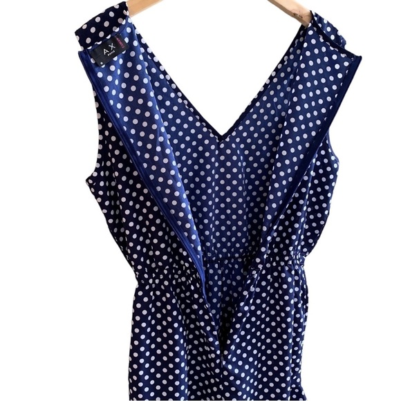 AX Paris Curve Polka Dot Romper - Picture 5 of 9